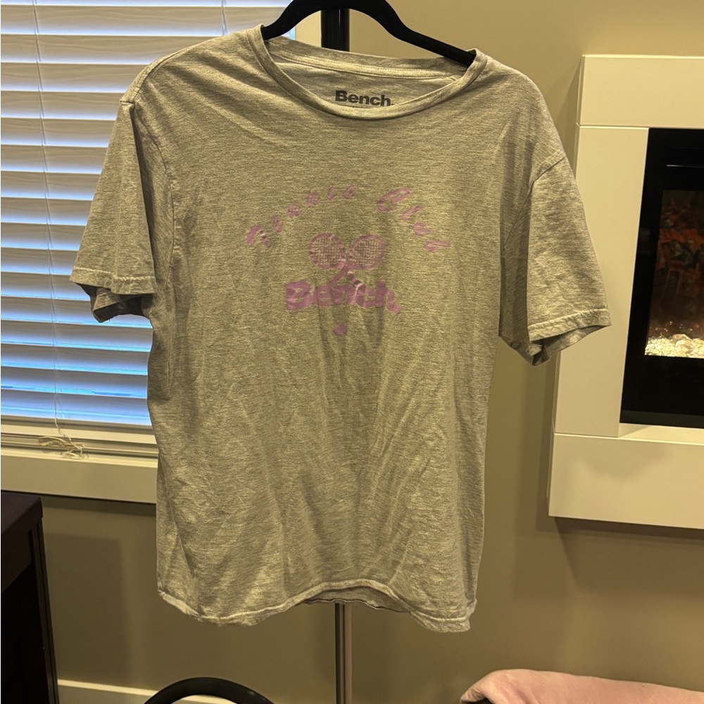 Bench Grey Tee with Purple Tennis Club Graphic - Picture 2 of 6
